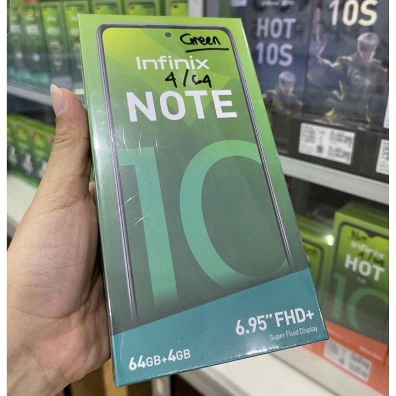 Infinix Note 10 4/64 6/128 Garansi Resmi Termurah