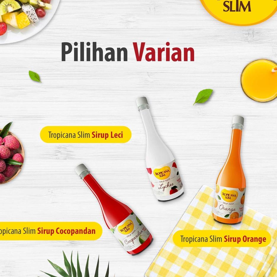 

Update Tropicana Slim Sirup Cocopandan 750ml - Sirup Bebas Gula