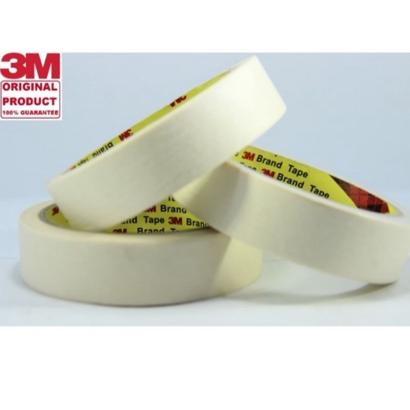

Masking Tape 3M - Lem Kertas 3M - Lakban Kertas 3M - Isolasi Kertas - Lem Kertas Ukuran 1" x 20m