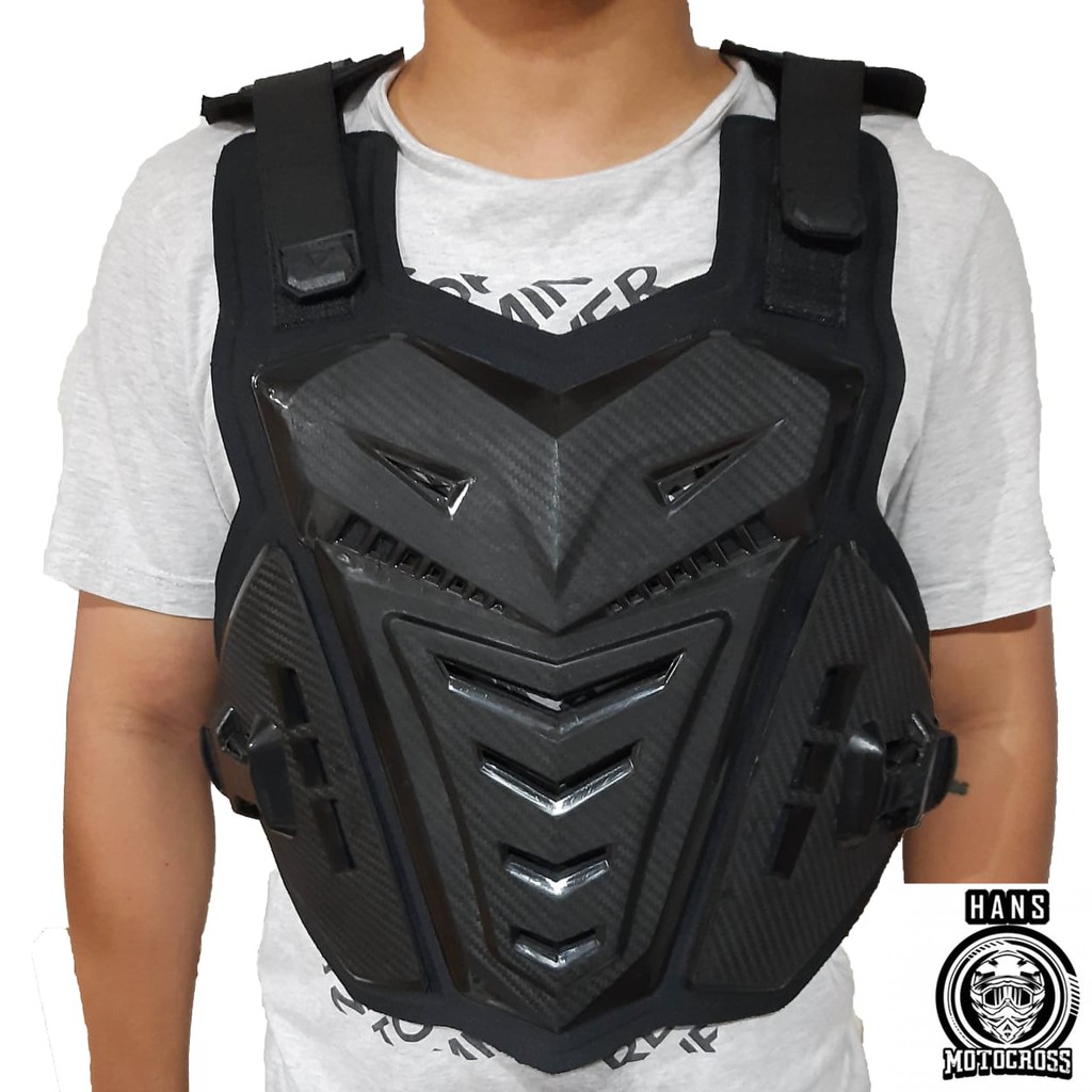 BODY PROTECTOR/ PELINDUNG DADA DAN PUNGGUNG PENGENDARA MOTOR CROSS/TRAIL