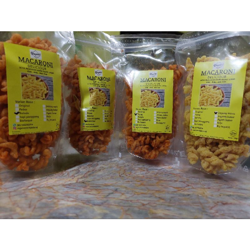 

rogaivsnack MACARONI DELICIOUS spiral CEMILAN YANG BIKIN LUPA DIRI