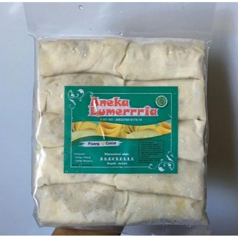 

pisang coklat lumeria isi 10