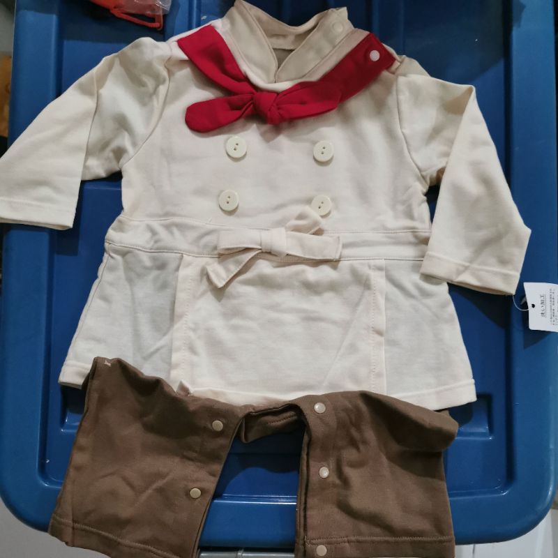 jumper koki + topi koki anak kostum anak