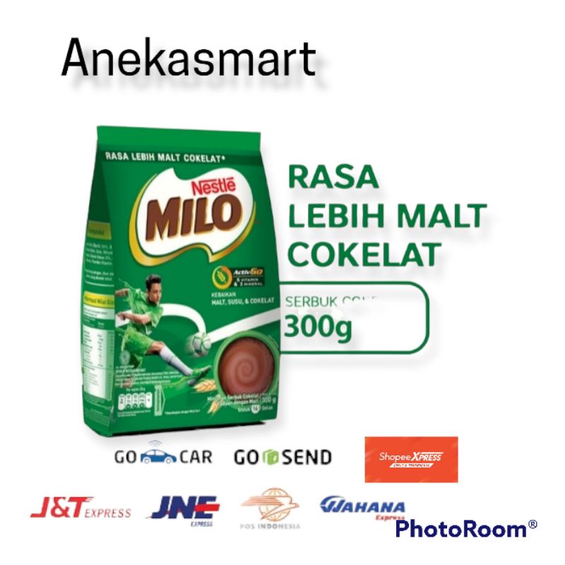 

Susu Coklat Bubuk Milo | Susu Milo Pouch Rasa Coklat 300 gr