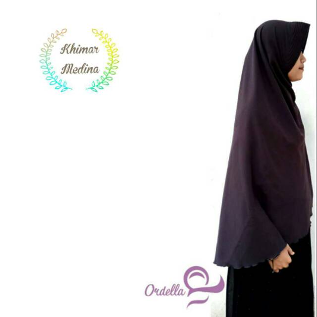 Bergo wolfis / jilbab wolfis/ kerudung instant jumbo / kerudung instant wolfis jumbo / khimar jumbo