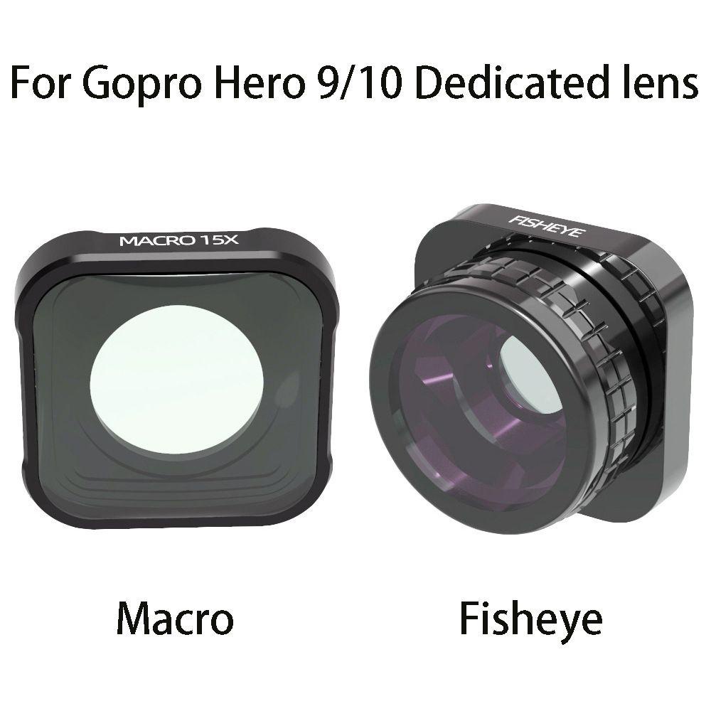 POPULAR Populer Untuk GoPro Hero9/10Aksesoris Lensa Film Pelindung Filter Kaca Yang Dapat Disesuaikan