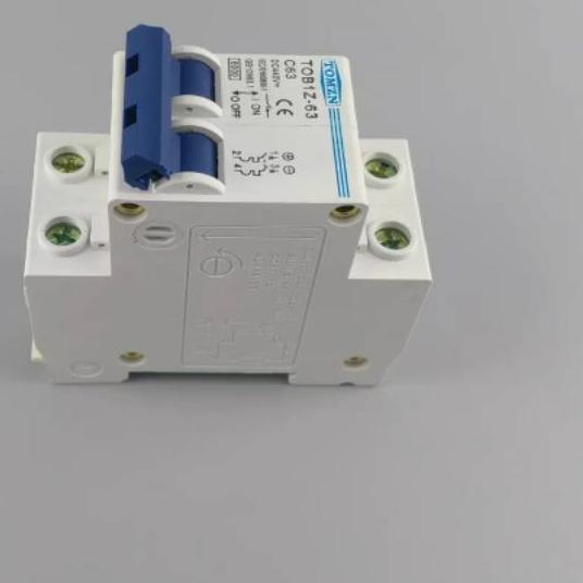♠ MCB DC 63A 2 P 63A DC 440 V Sirkuit breaker MCB C curve ➣