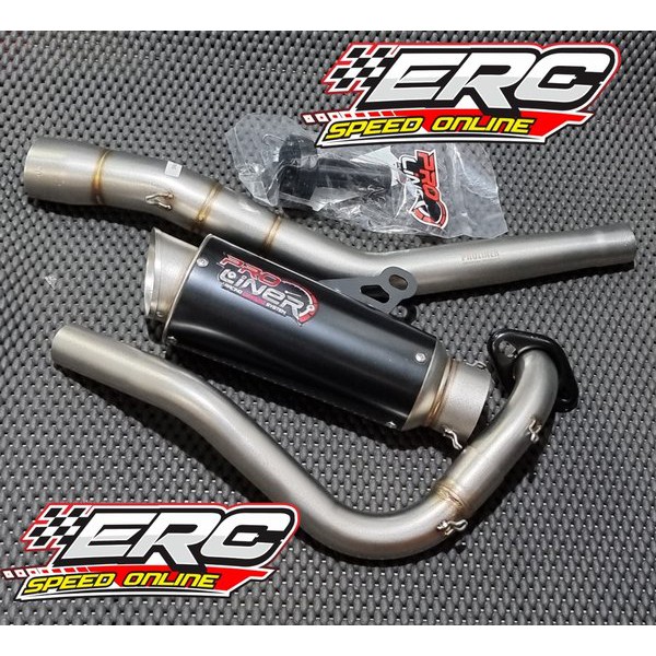 KNALPOT PRO LINER MX KING TR1R BLACK SERIES