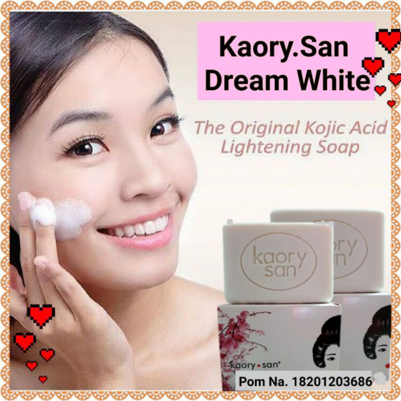 Kaory San Brightening soap BPOM / Kaorysan sabun original sabun pemutih