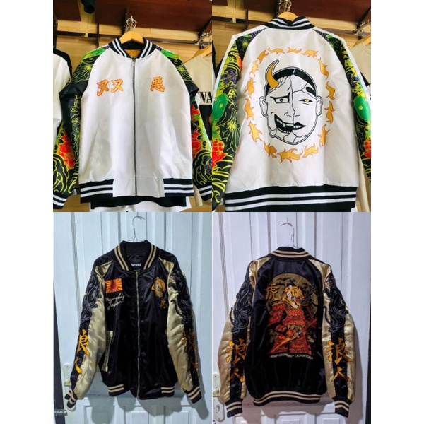 Jaket Sukajan Angry Smile dan Ronintora