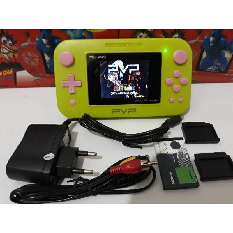 GameBoyPvp AnalogDW108#Layar Besar#2 tombol Analog berfungsi