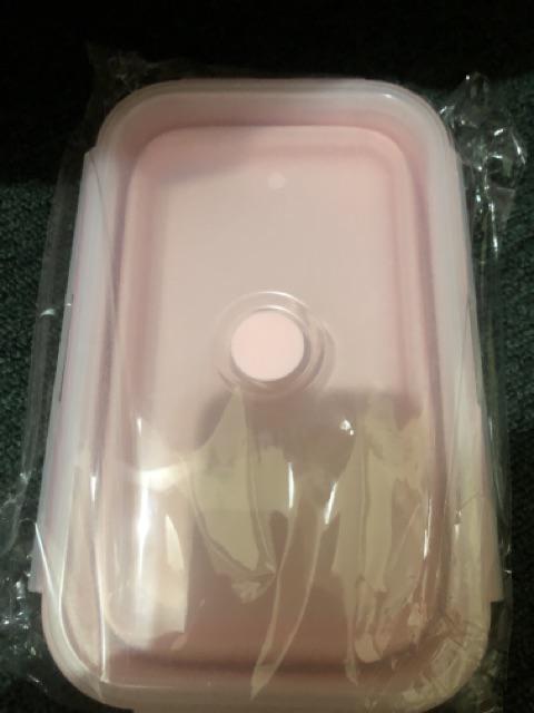 Kotak Makan Lipat Silikon Lunch Box Praktis Tempat Makan Portable Wadah Makan Susun