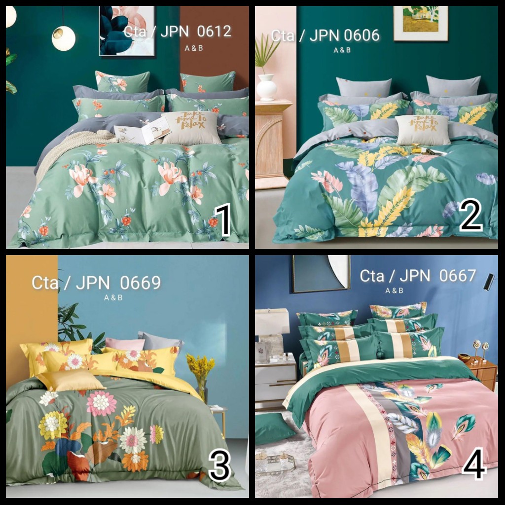 Bahan Kain Katun Jepang Meteran/ Sprei dan Bedcover Kain Katun Jepang