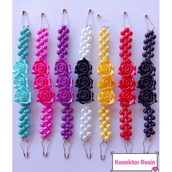 konektor masker/ strap masker /pengait masker / pengait mutiara /strap mutiara / konektor mutiara