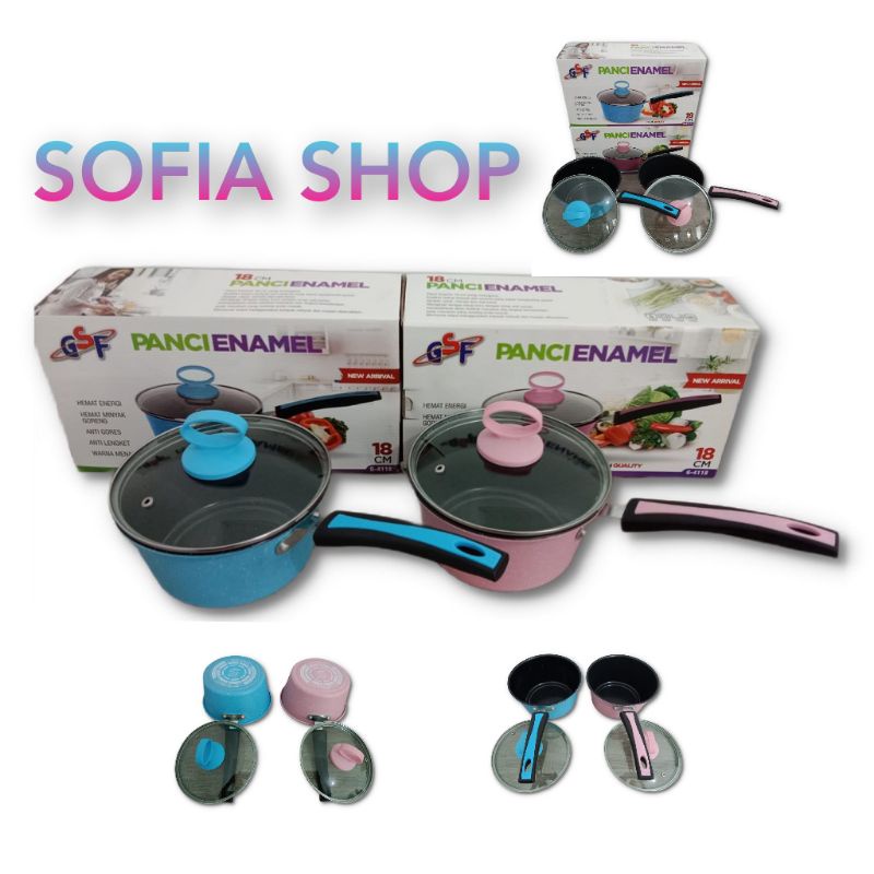 panci susu warna GSF tutup kaca panci susu tutup kaca warna saucepan warna saucepan gsf tutup kaca