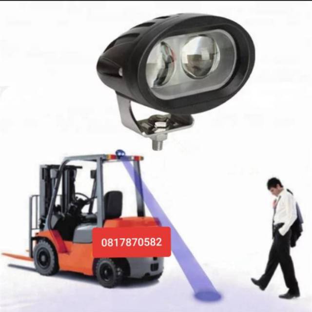 BLUE LAMP SAFETY FORKLIFT