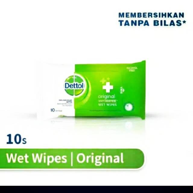 Tissue Basah Dettol Wet wifes original 10.