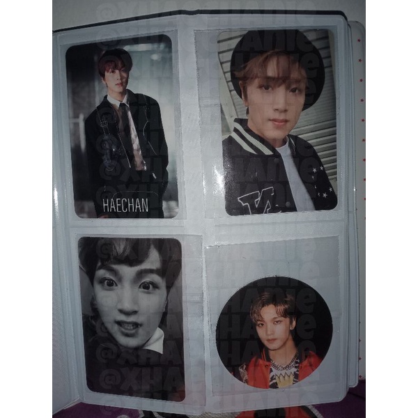 pc photocard ar lenti holo  cc haechan