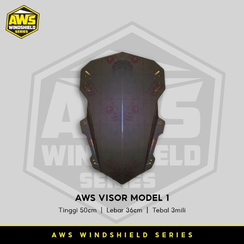 Visor Custom 50cm aws windshield