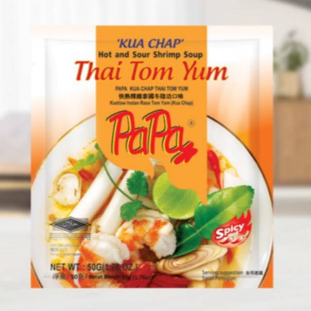 

Papa kua-chap - kua chap instan - kuachap rasa TOMYUM