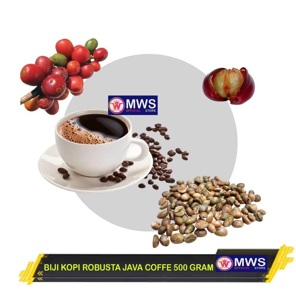 

BIJI KOPI ROBUSTA JAVA COFFE 500 GRAM KERING MWS