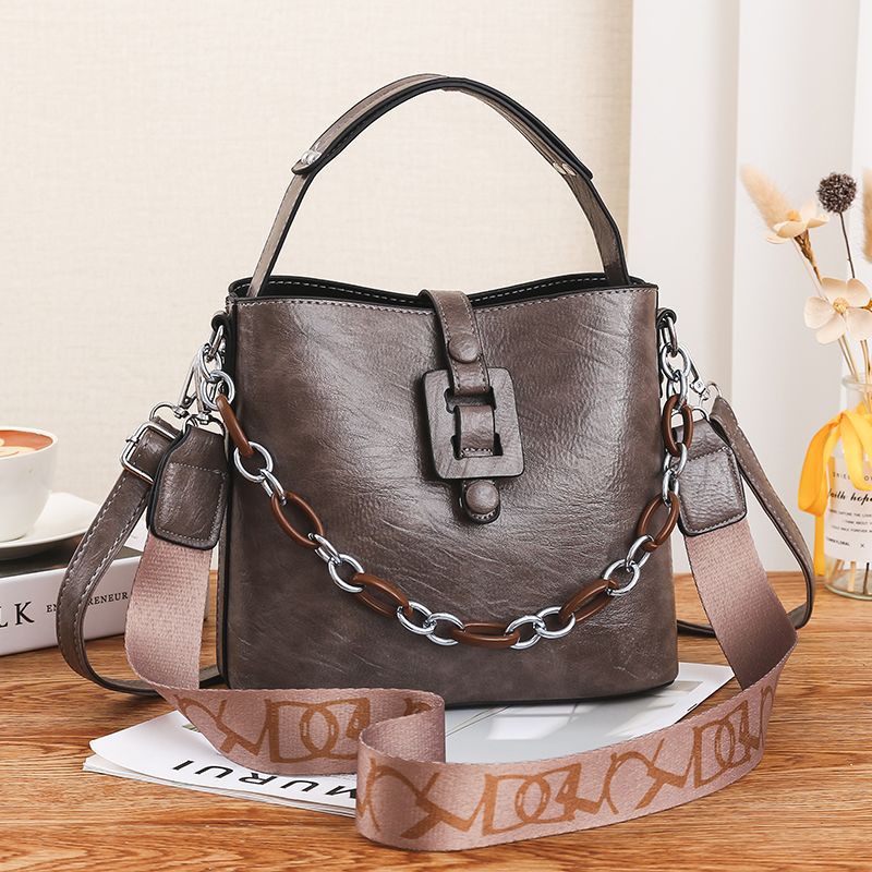 JK 809 1KG MUAT 2PCS TAS SELEMPANG WANITA FASHION SLING BAG BUCKET IMPORT U3951 Z3404 C8435