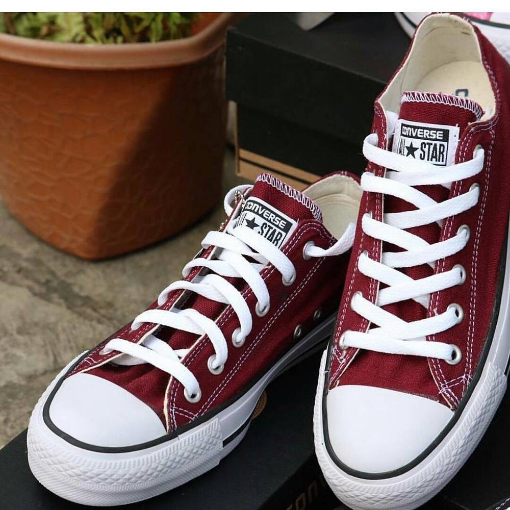 SEPATU CONVERSE 70s LOW PREMIUM SNEAKERS ALL STAR MAROON PENDEK PRIA WANITA TERLARIS CONVERSE MURAH