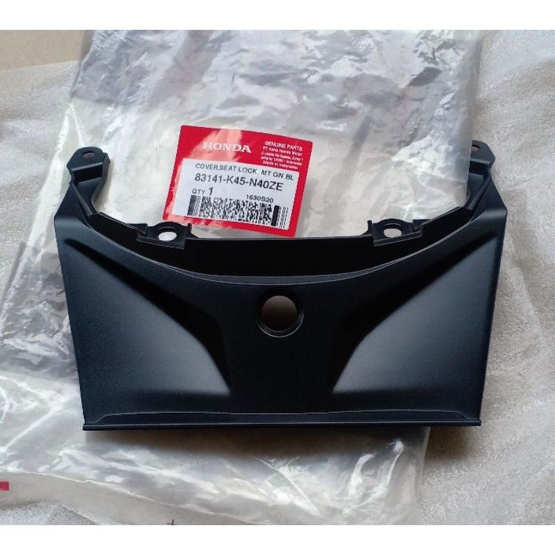 Cover Seat Lock Hitam Doff New CBR 150R K45G &amp; New CBR 150R K45N