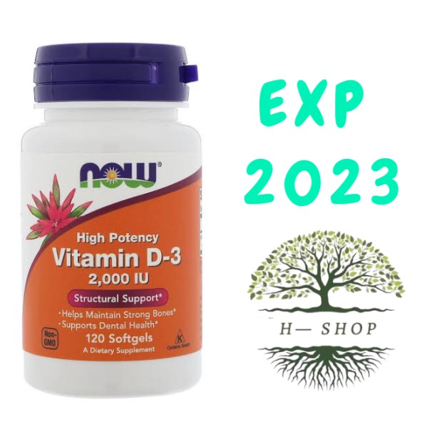 Now Vitamin D3 D 3 2000 IU 2000IU isi 120 softgel