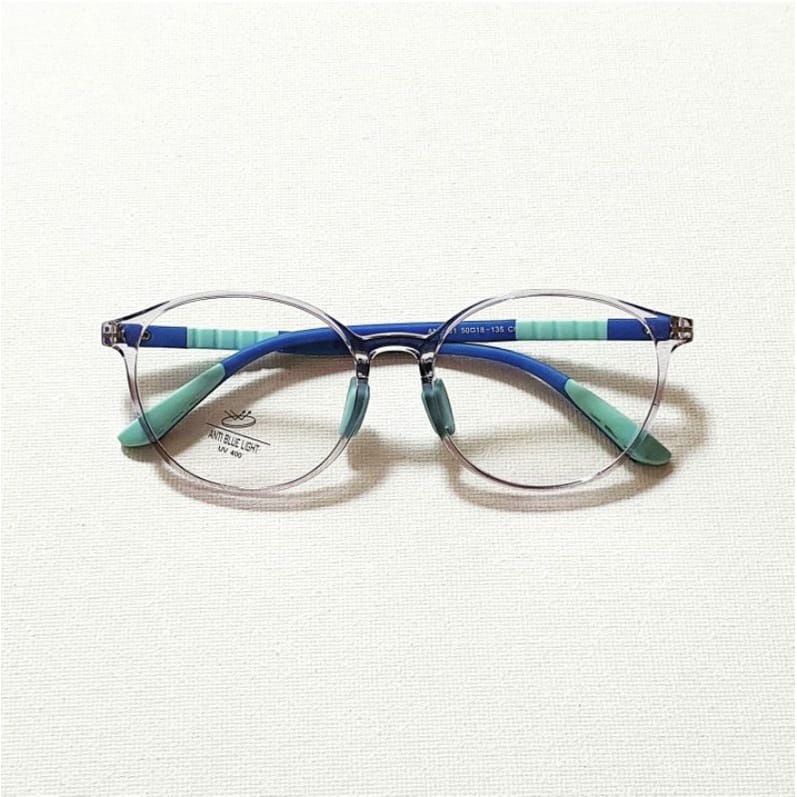 Haizeshop Kacamata Anak Anti radiasi blueray bahan lentur TR90/5291