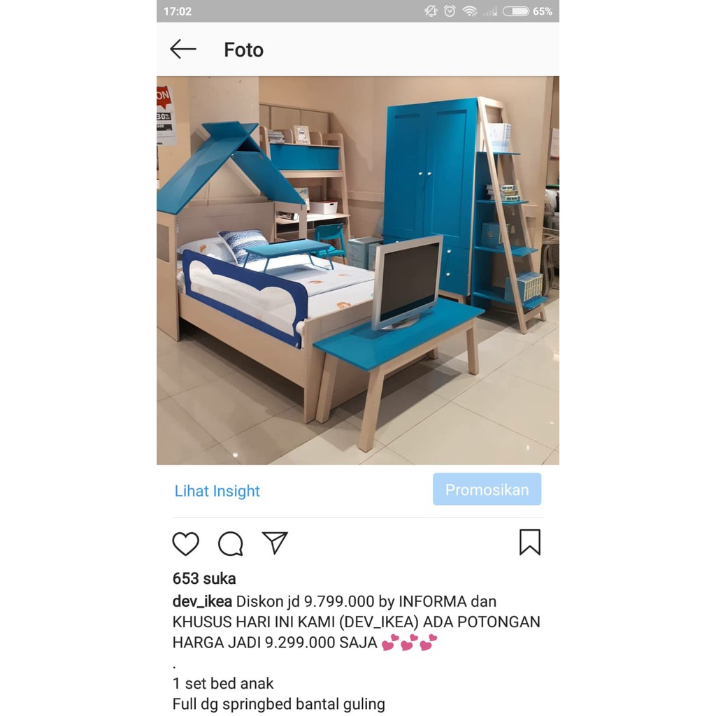 Bed Set Anak Informa