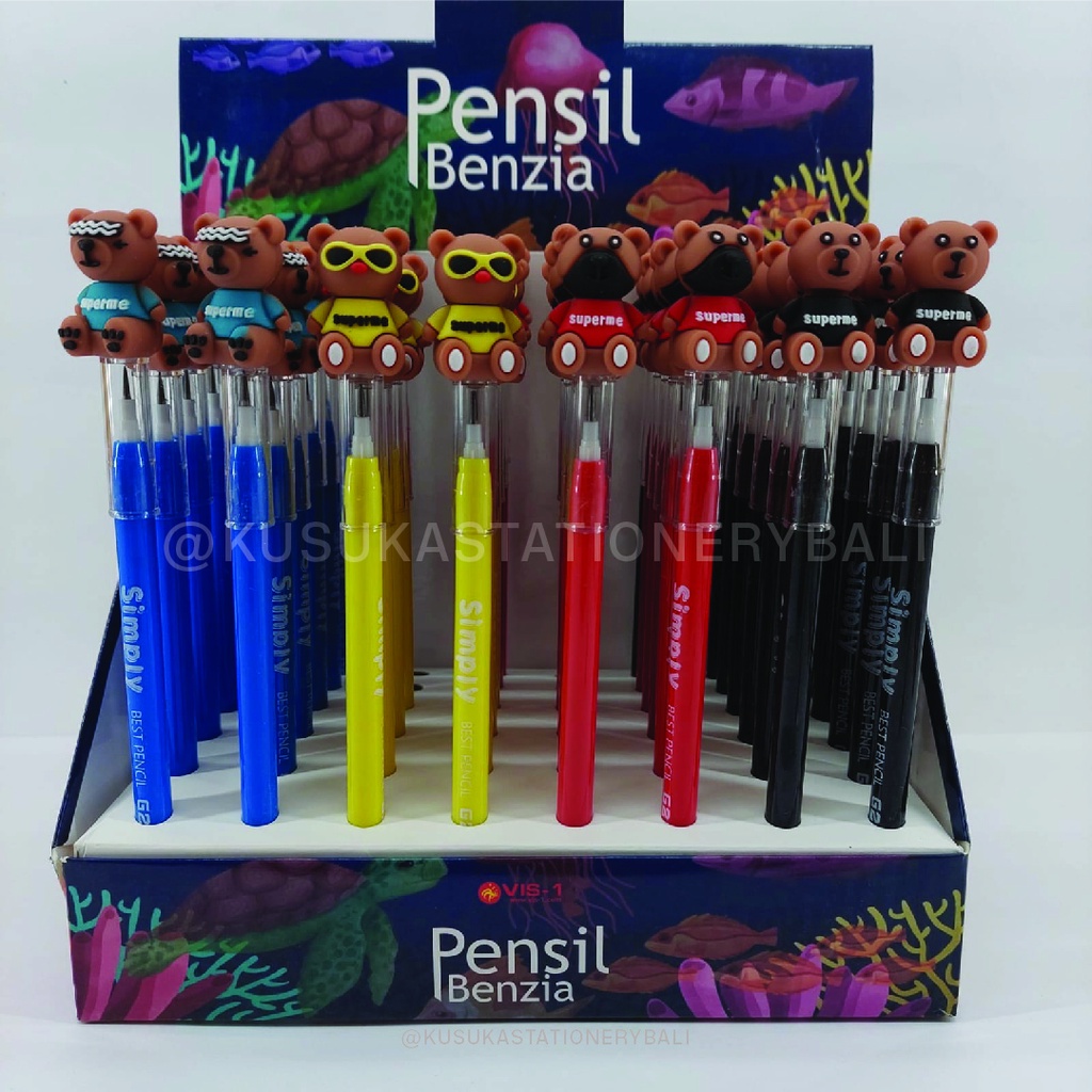 

BENZIA G217 TEDDY PENSIL PELURU