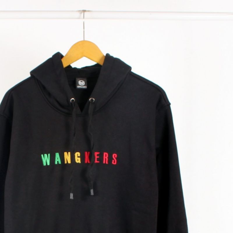 ( BISA COD) SWEATER HOODIE BORDIR WANGKERS RAINBOW