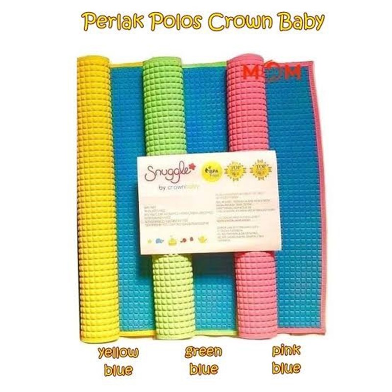 Snuggle Baby Perlak Jumbo Bolak Balik Alas Ompol Bayi Karet Warna Polos Premium