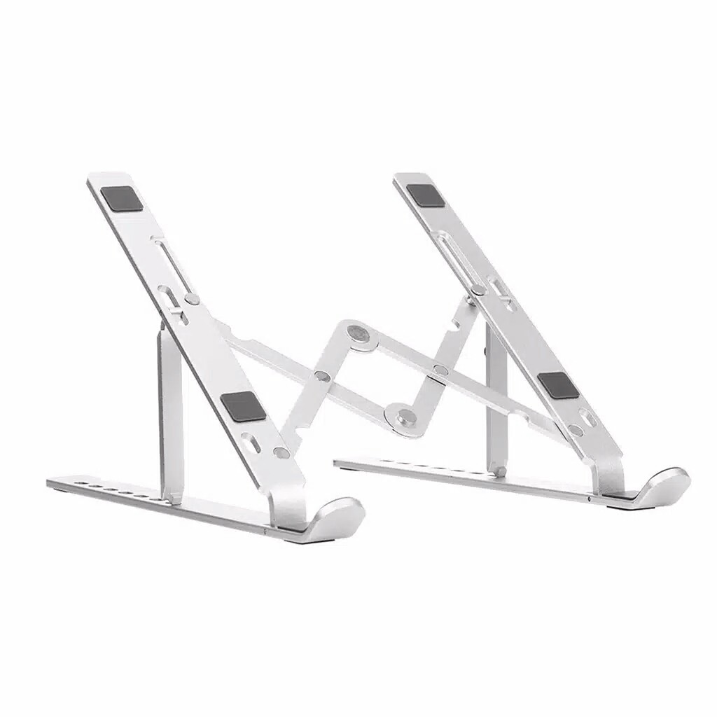 [WS] Stand Holder Portable Aluminium Multifungsi Anti Slip Untuk Laptop/Notebook LS-001-LS002