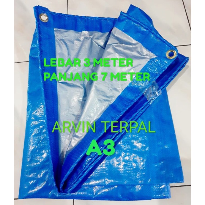 TERPAL TENDA A3 3x7 METER / TERPAL ALAS PADI / TERPAL KANDANG AYAM / TERPAL TRUK