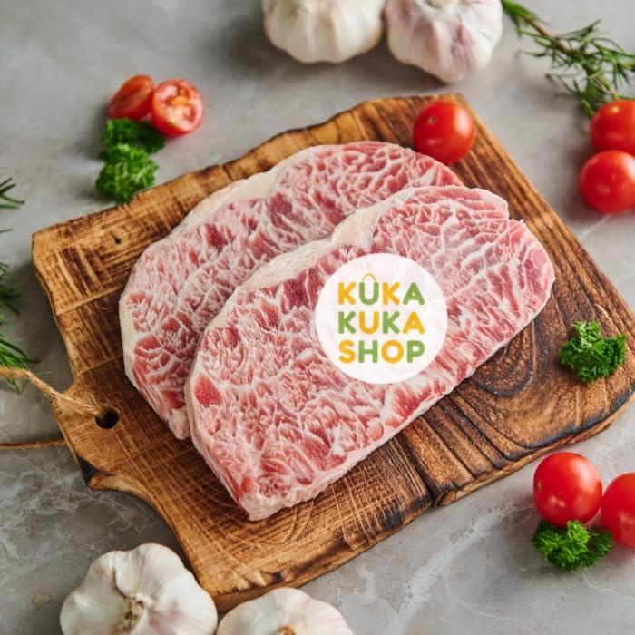 

Steak | Beef Steak Wagyu Hokubee Striploin / Sirloin Meltique 200Gr - 1 Pcs