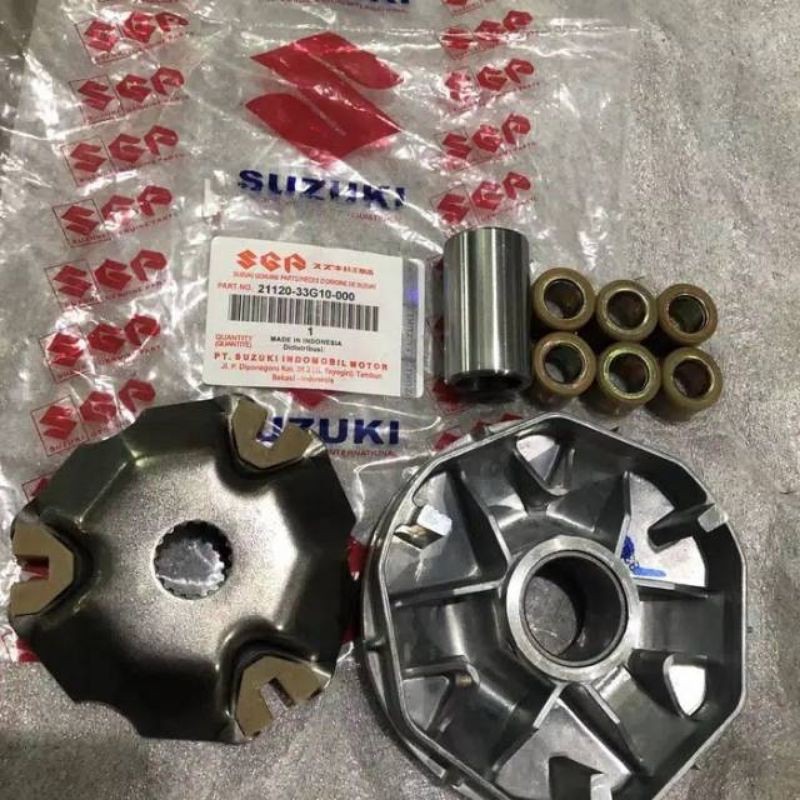 KDM_24 RUMAH ROLLER ASSY SUZUKI SATU SET  SKYWAVE SPIN 125  HAYATE SKYDRIVE