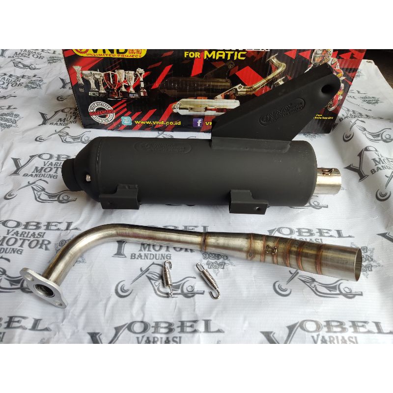 KNALPOT RACING ORIGINAL VND MOTOR YAMAHA FAZZIO 125 KNALPOT TSUKIGI FAZZIO