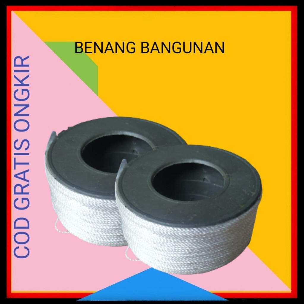 BENANG TUKANG ALAT PERTUKANGAN PERKAKAS TUKANG BANGUNAN BENANG LOT BANGUNAN TIMBANG