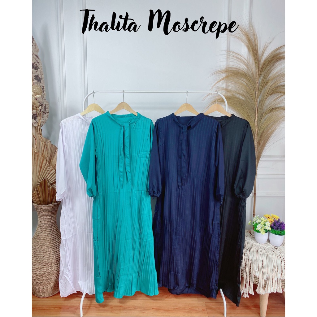 Gamis Thalita Plisket Maxi