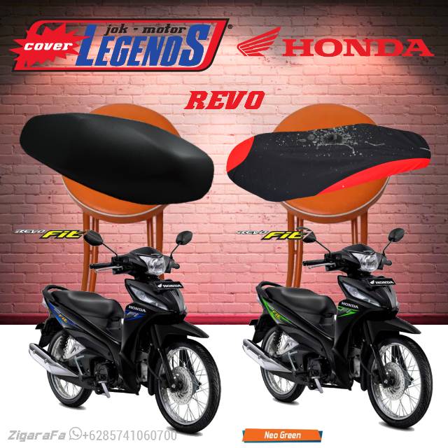 Cover Jok REVO Anti Air / Sarung Mantel Jok Motor Standar / Modifikasi