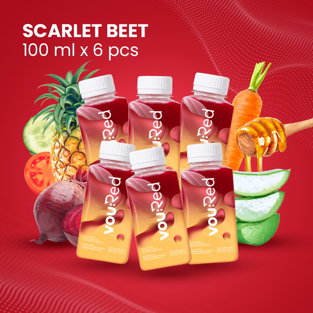 

VouRed Scarlet Beet - Bundle Package (6pcs)