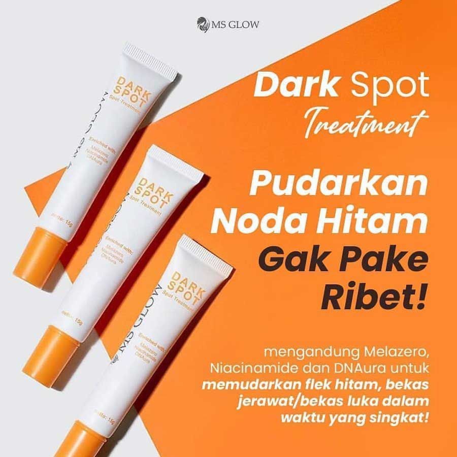 ORIGINAL !!! DARK SPOT SOLUTION MS GLOW / dark spot serum ms glow