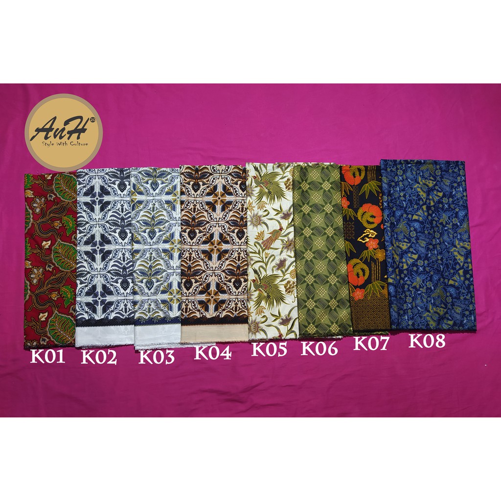 Anh Kain Batik Meteran Shopee Indonesia