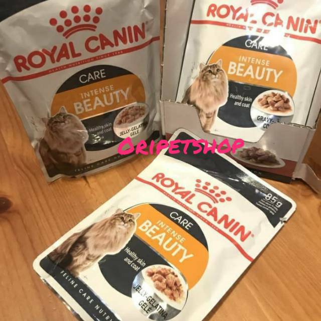 Royal Canin Sachet Pouch Intense Beauty Jelly 85gr