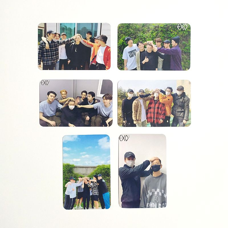 PHOTOCARD WAMIL EXO XIUMIN SUHO DO CHEN CHANYEOL BAEKHYUN [UNOFFICIAL]