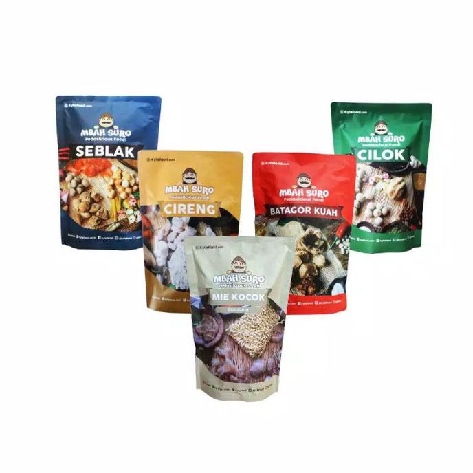 

Paket Komplit (original, batagor, bacil, cireng kuah, mie kocok)