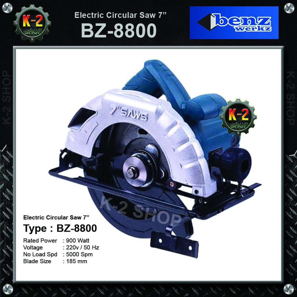 Jual Mesin Gergaji Listrik Benz Werkz Bz Electric Circular Saw Shopee Indonesia