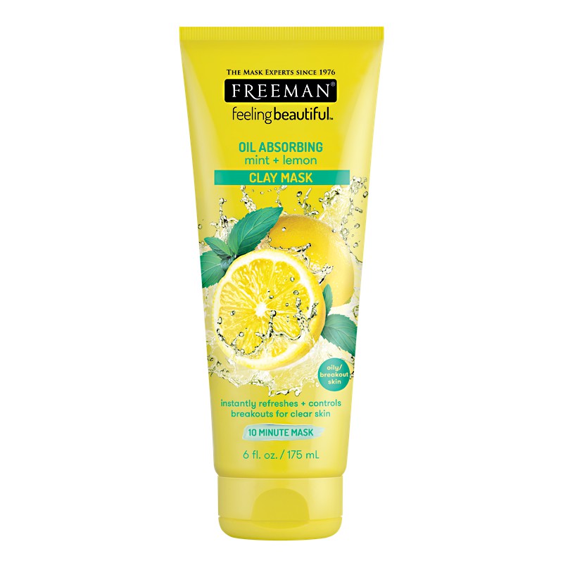 

Freeman Feeling Beautiful Oil Absorbing Mint & Lemon Clay Mask 175ml